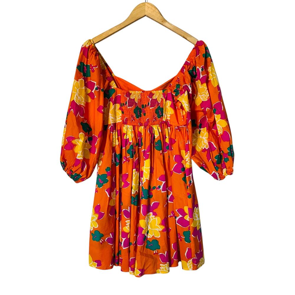 Altar’s State Floral Print Flare Hem Dress Size XS - Picture 3 of 8